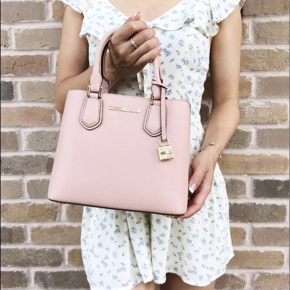 Gaby’sBags👜💕- NWT Michael Kors Medium Purse Pink - Picture 6 of 7